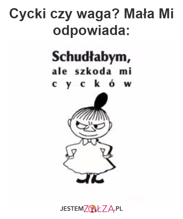 Cycki czy waga?