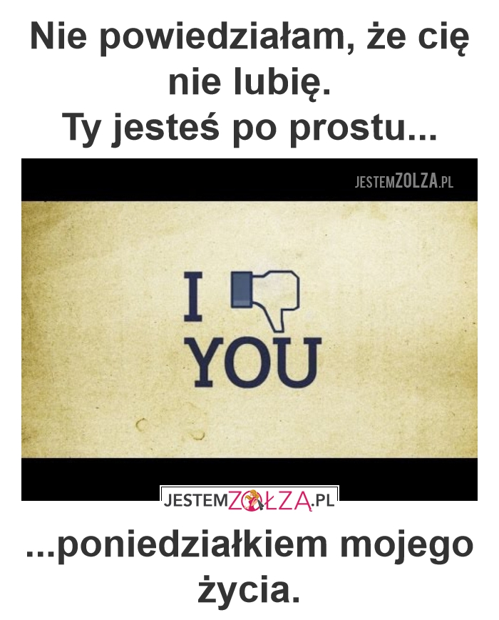 To nie tak