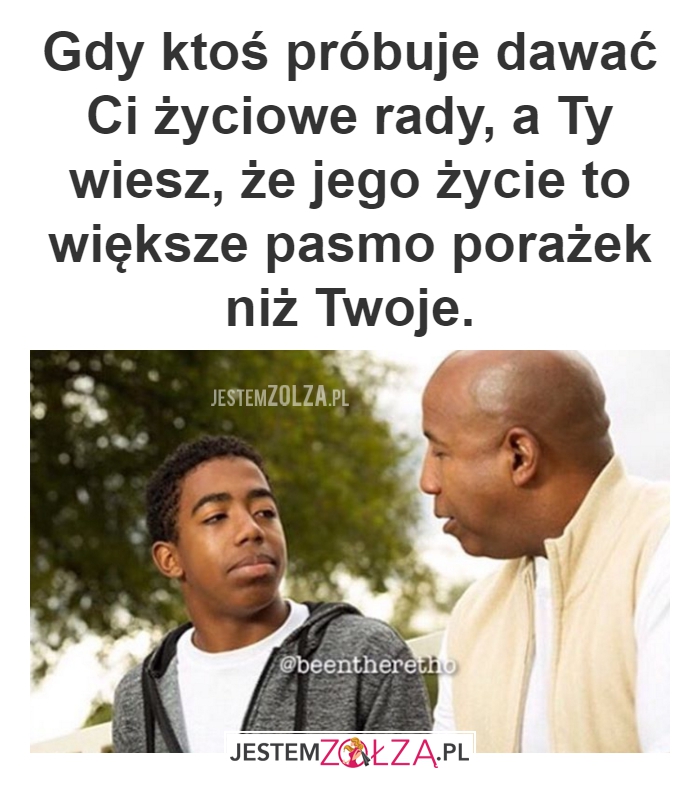 No, mów dalej