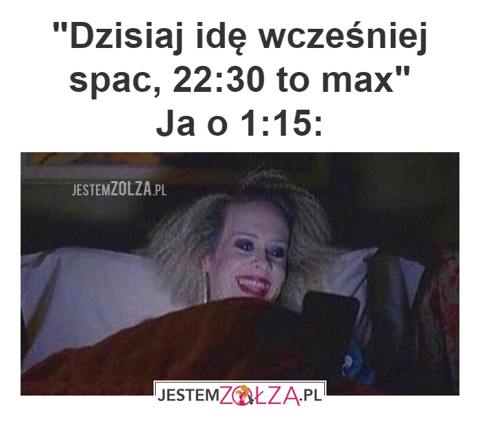Ok, czas spać