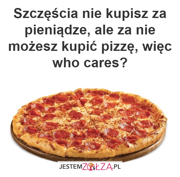 Szczęścia nie kupisz