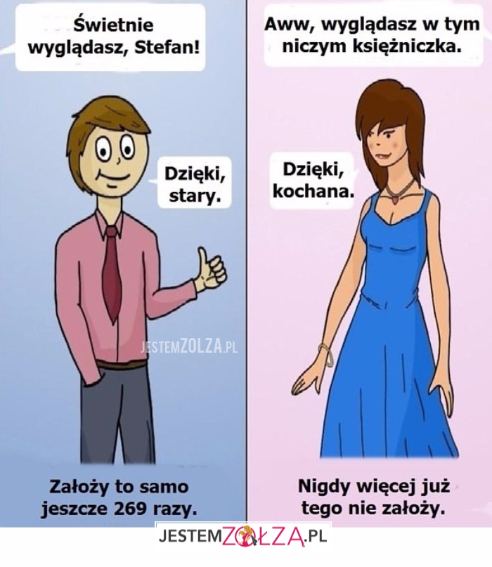 Świetnie wyglądasz...