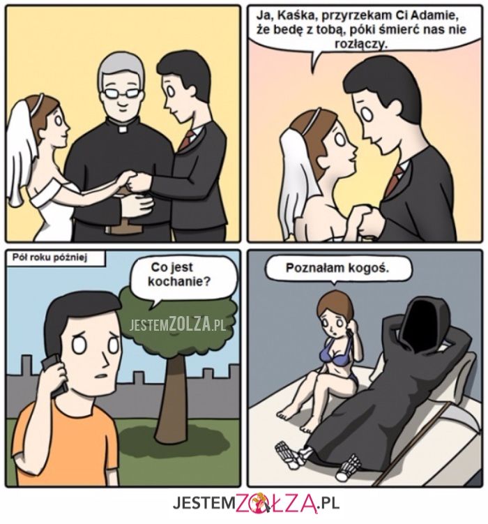 Ślub, pół roku później