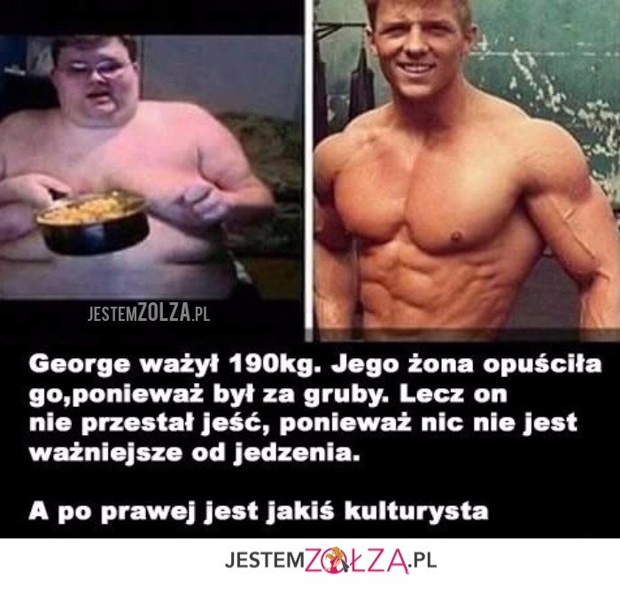 Żona go opuściła...