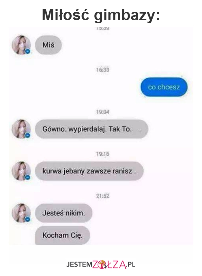 Miłość gimbazy...