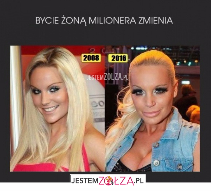 Żona milionera