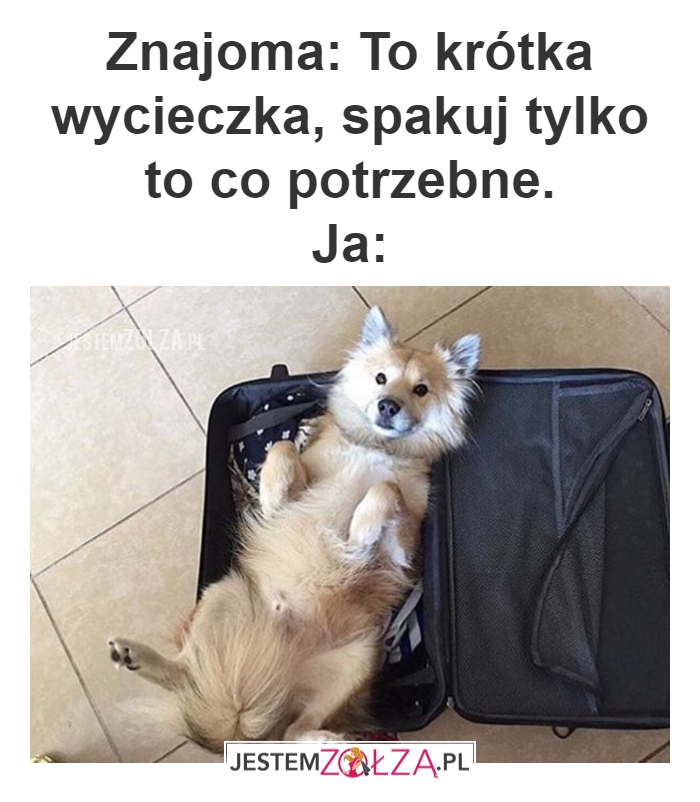 Co zabrać ze sobą?