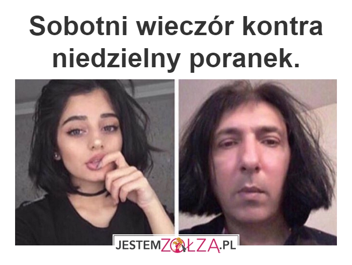 Sobota vs niedziela