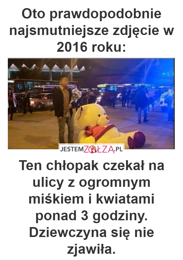 Najsmutniejsze zdjęcie