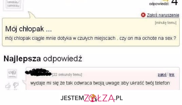 Mój chłopak