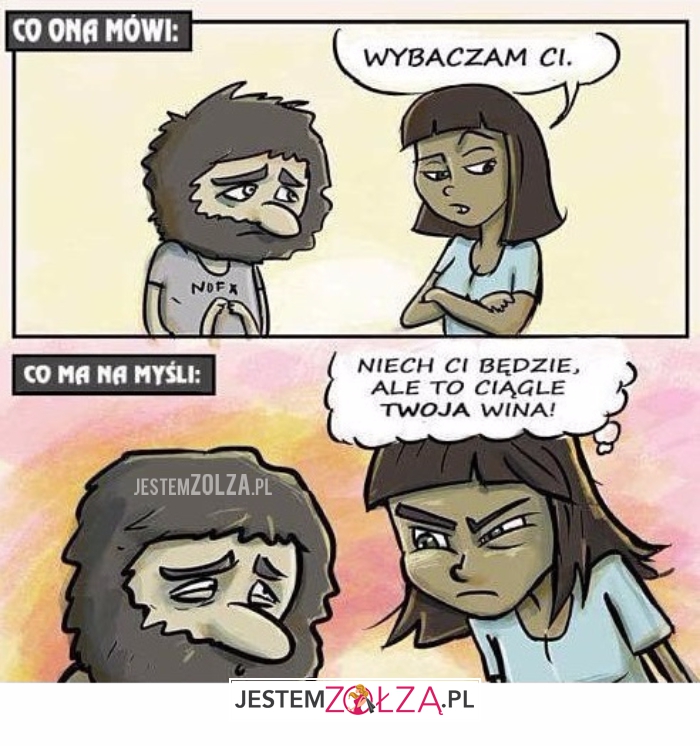 Co ona mówi...