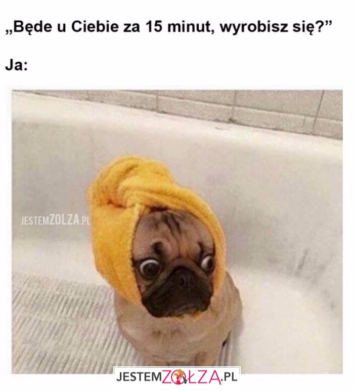 Będę u ciebie...