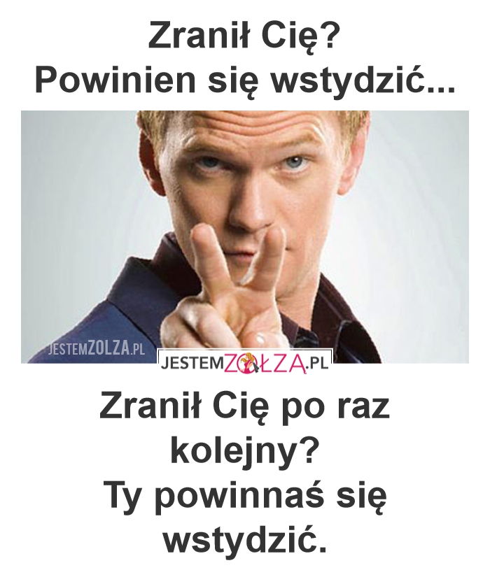 Wstydź się