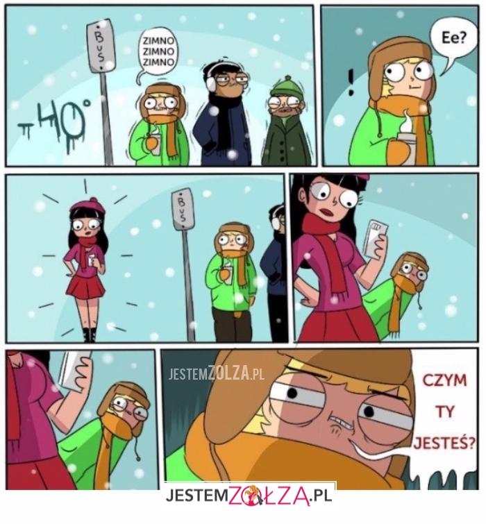 Jak zimno...