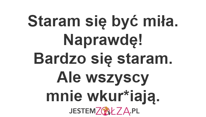 Staram się