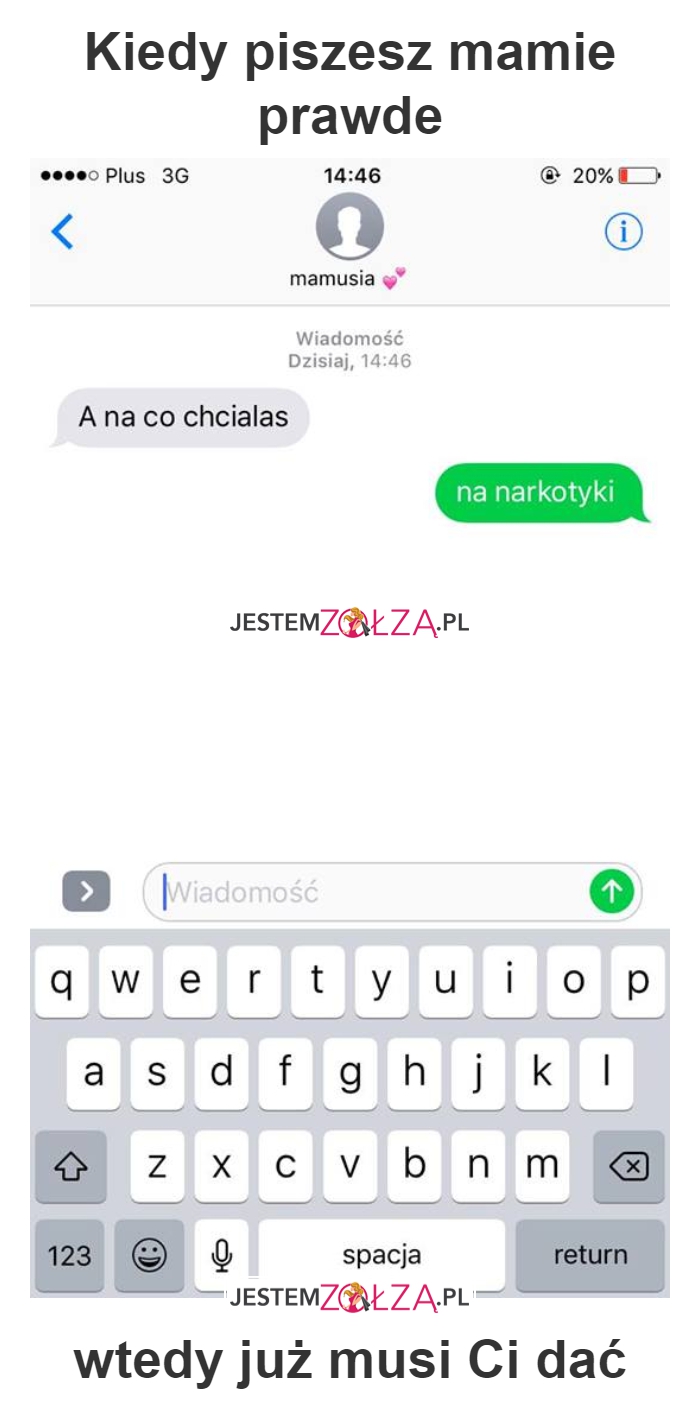 gdy mówisz prawde