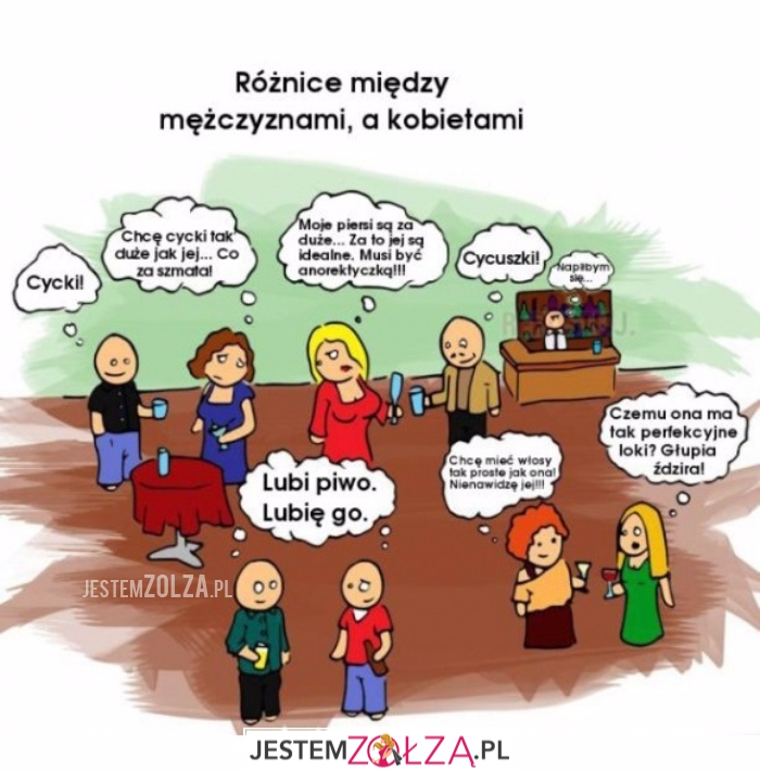 Różnice.