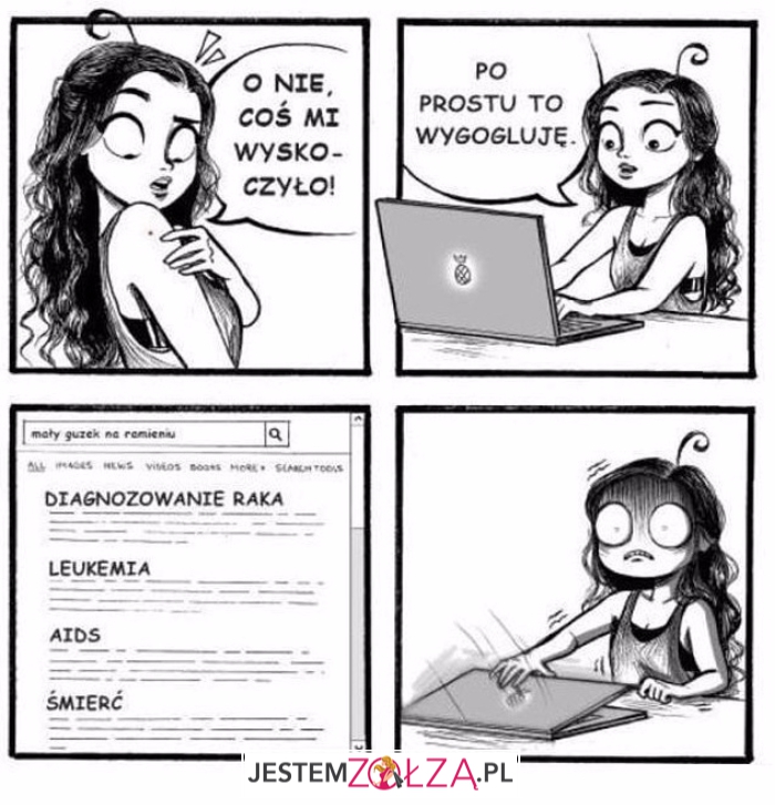 Coś mi wyskoczyło
