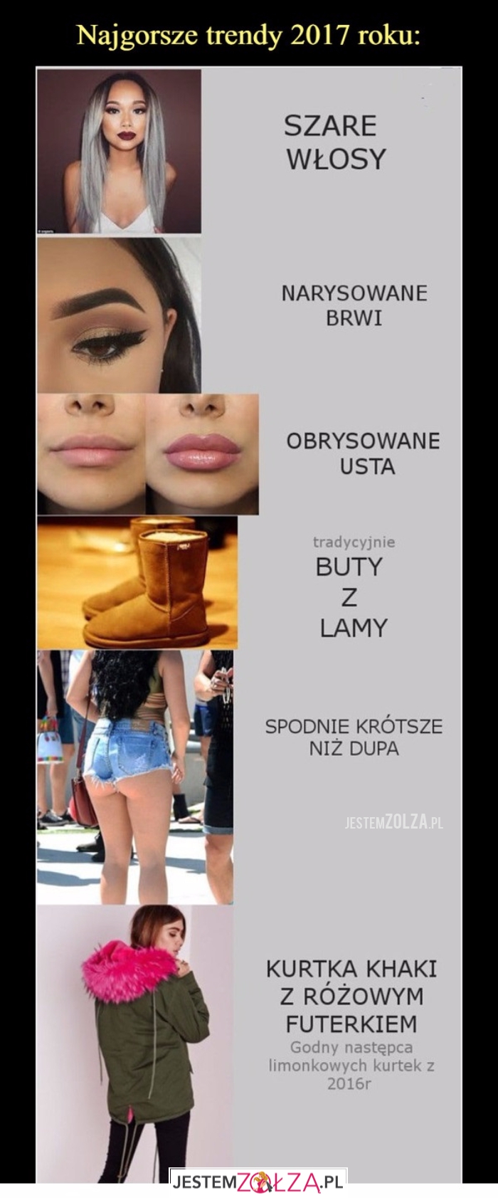 Najgorsze trendy