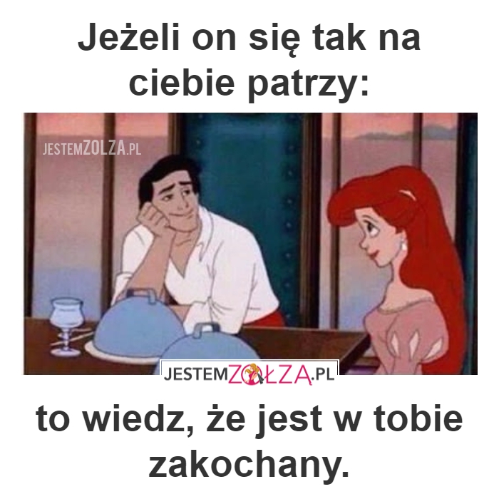 Jeżeli on...