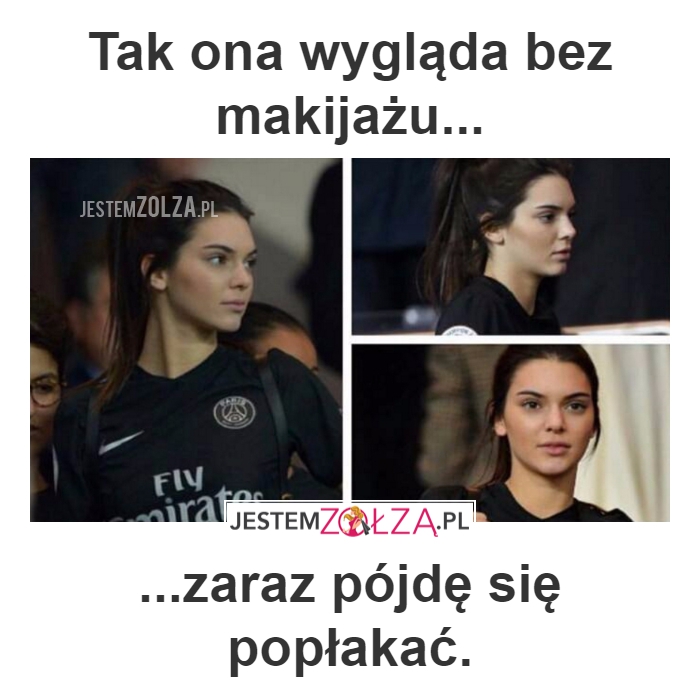 bez makijażu