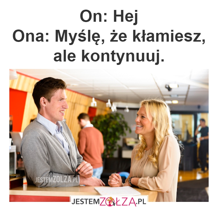 kłamiesz