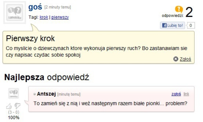 Pierwszy krok