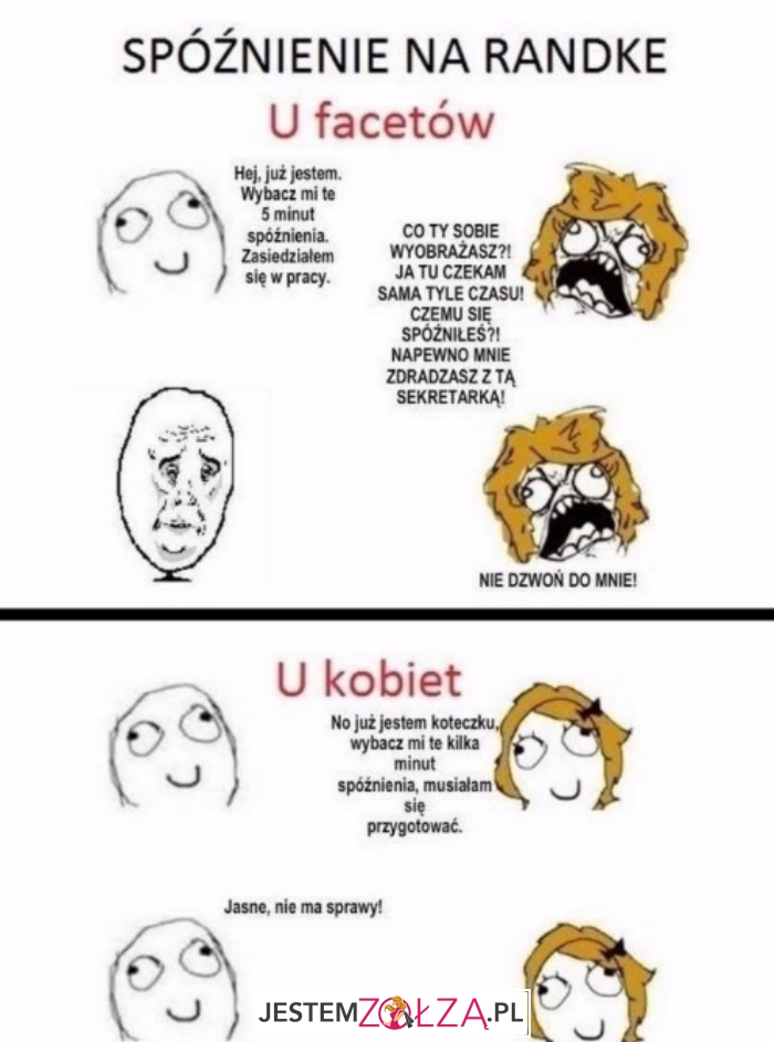Spóźnienie na randke