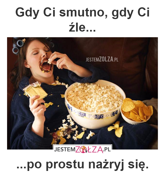 smutno, źle