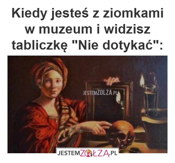 nie dotykać