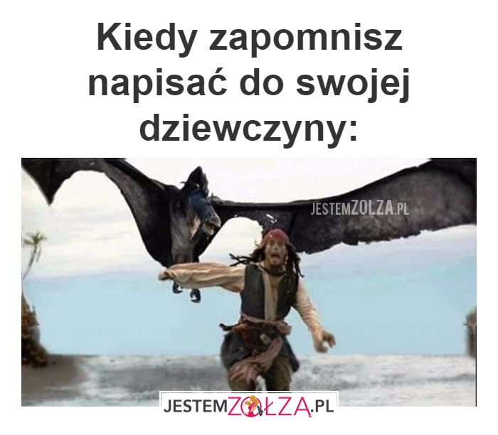 zapomnisz napisać