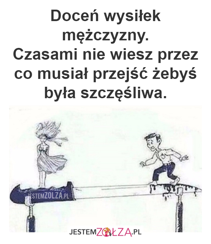 wysiłek mężczyzny