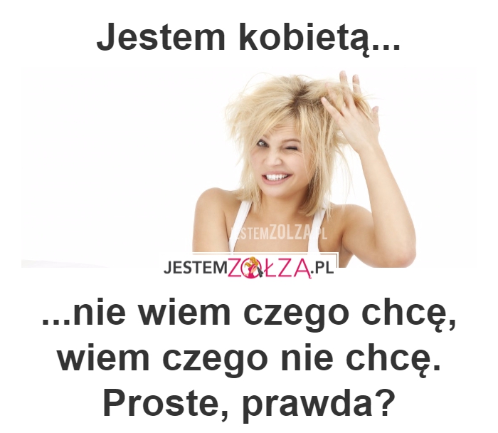 jestem kobietą