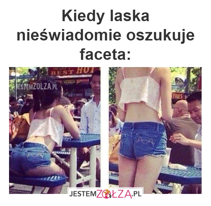 Oszukuje