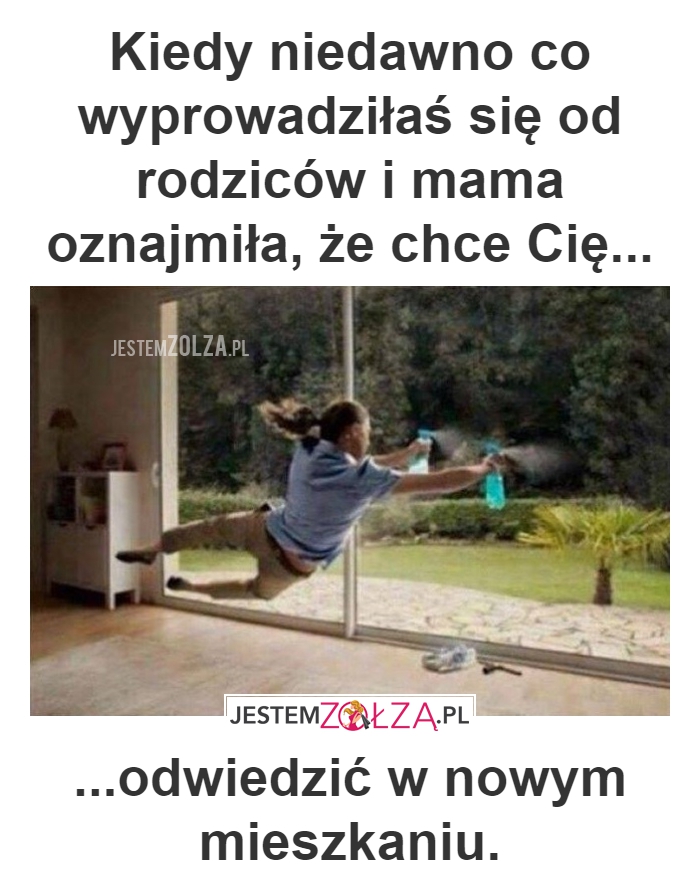 ODWIEDZINY MAMY