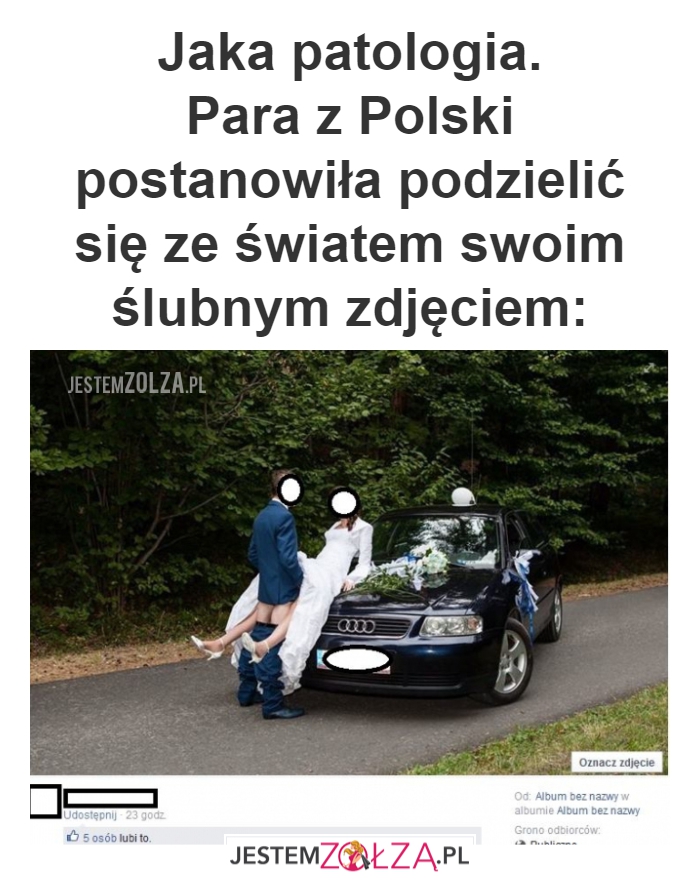 Ślubne zdjęcie