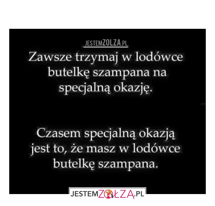 BUTELKA SZAMPANA