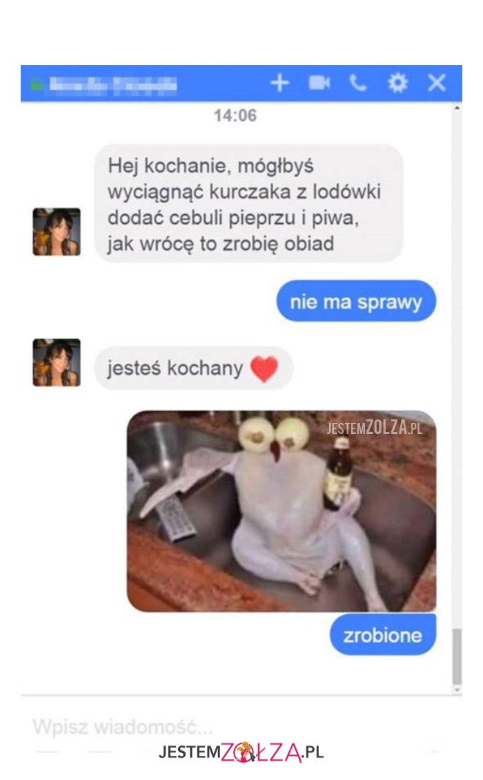 NIGDY O NIC NIE PROŚ FACETA ^^