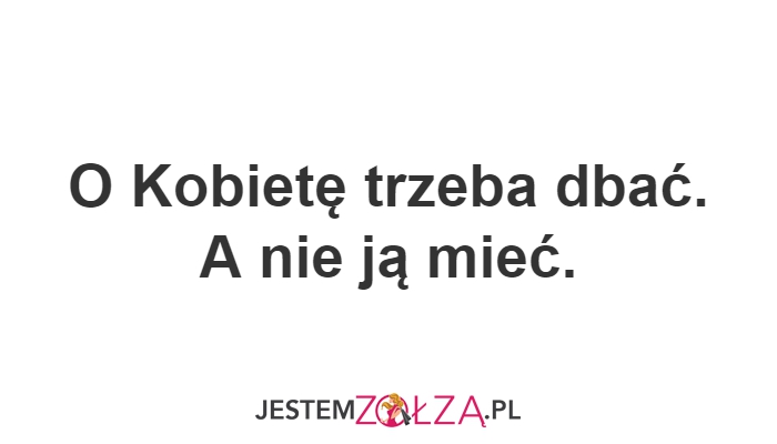 O Kobietę