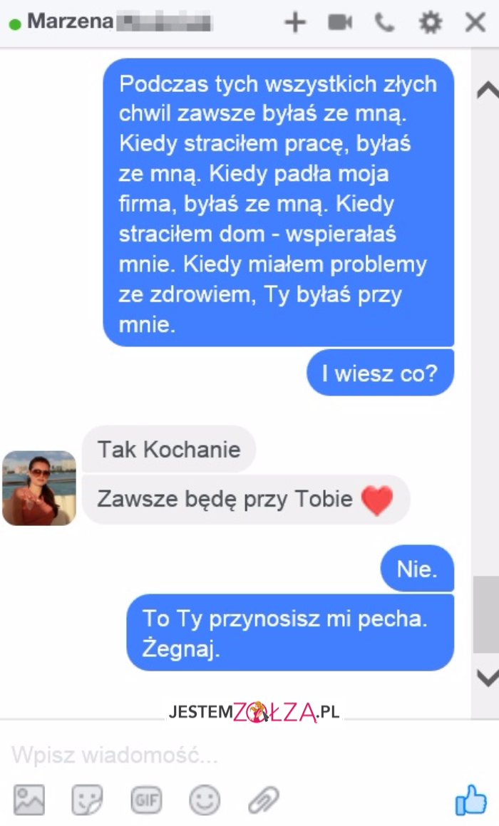 Zawsze byłas