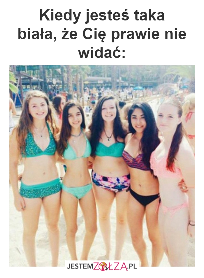 Prawie nie widać
