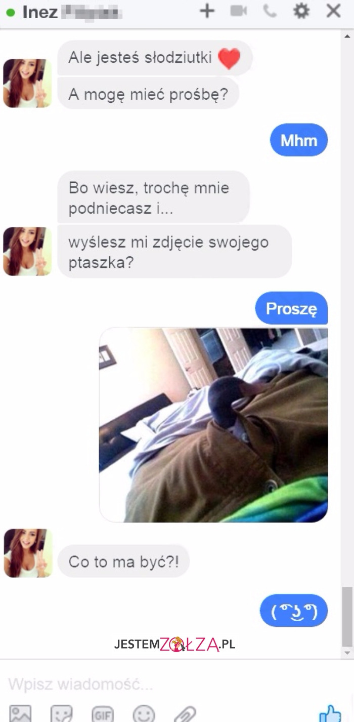 Ale jesteś słodziutki