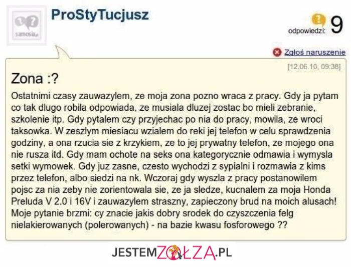 Zdrada żony...