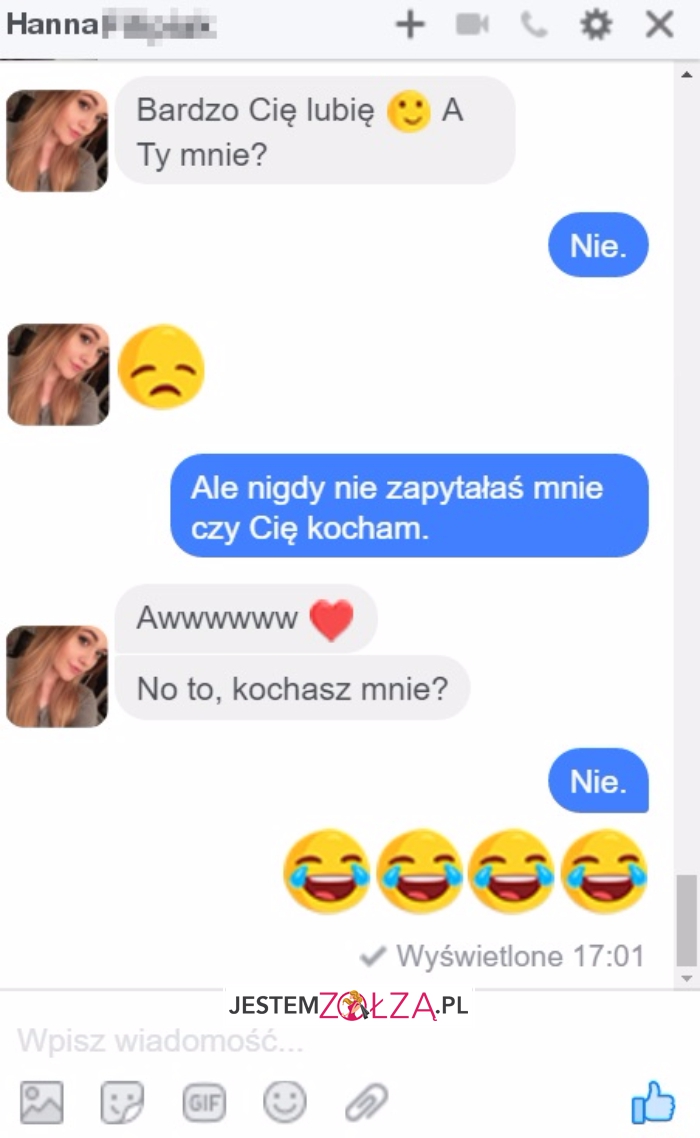 Bardzo Cię lubię