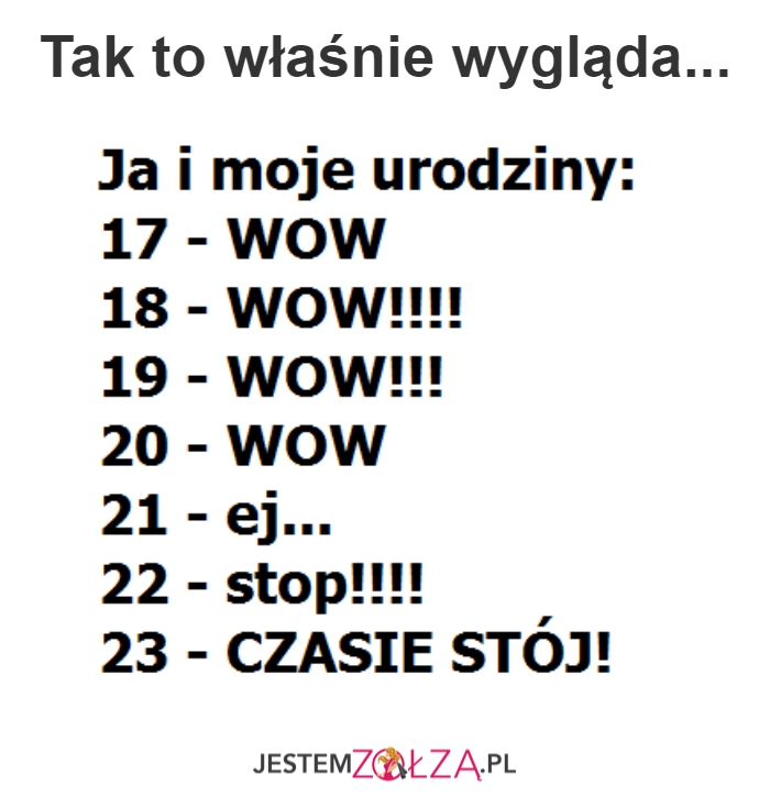 Starzeję się 
