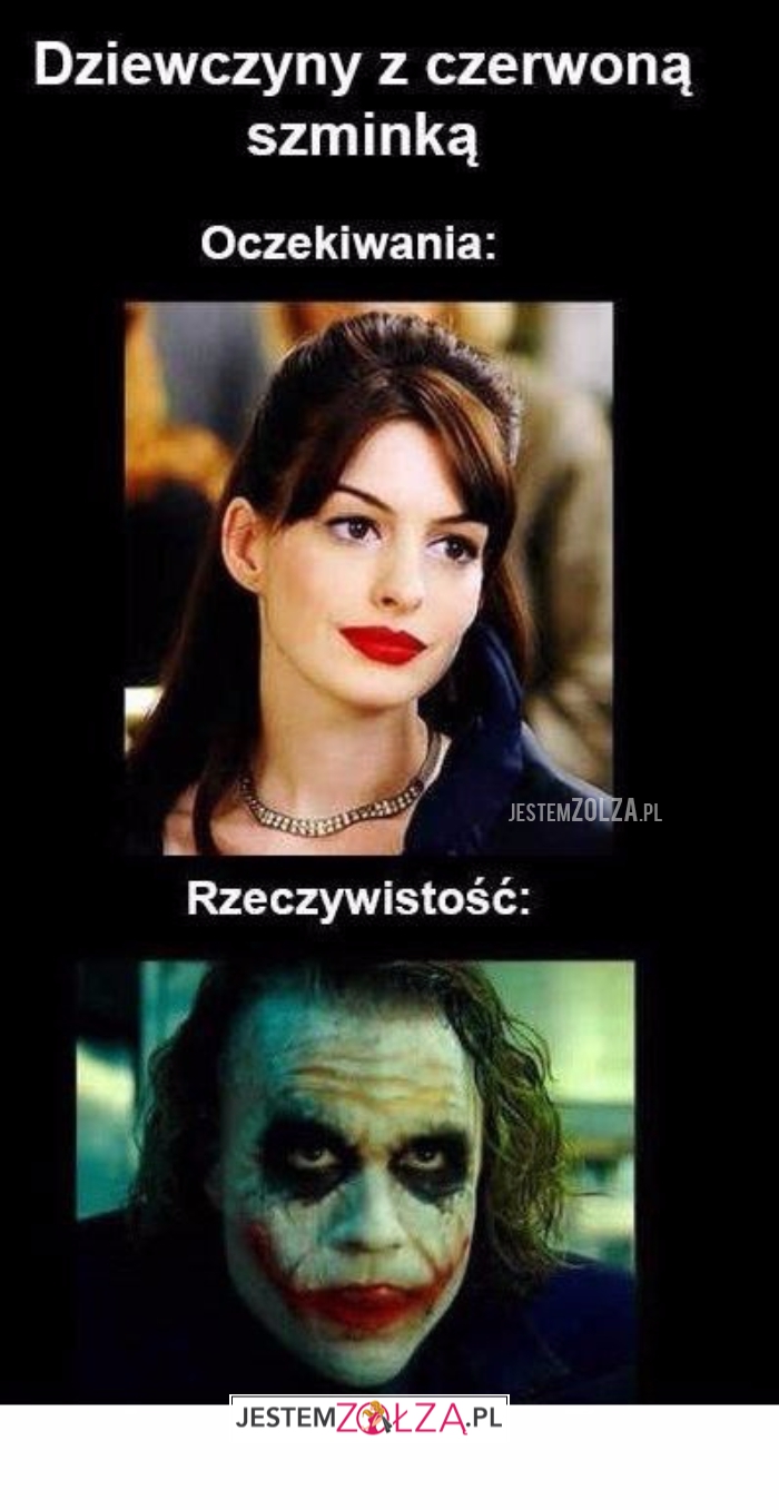 Dziewczyny z czerwoną szminką...