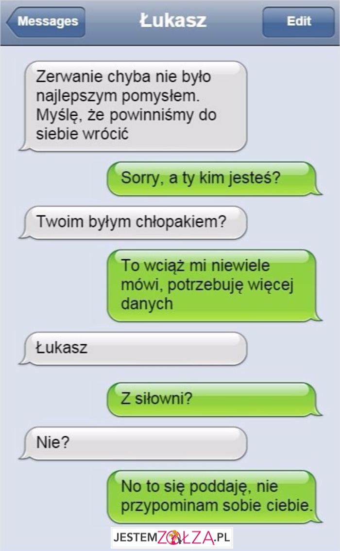 Zerwanie...