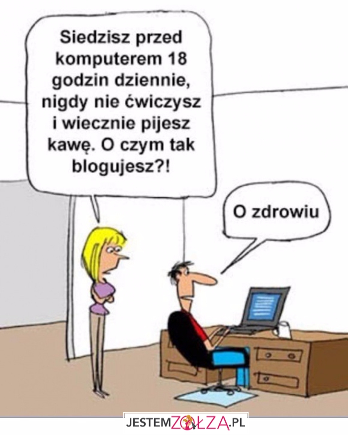Siedzisz przed komputerem