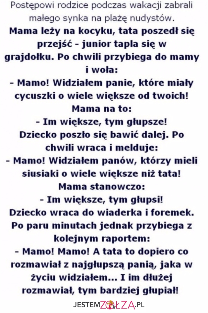Postępowi rodzice...
