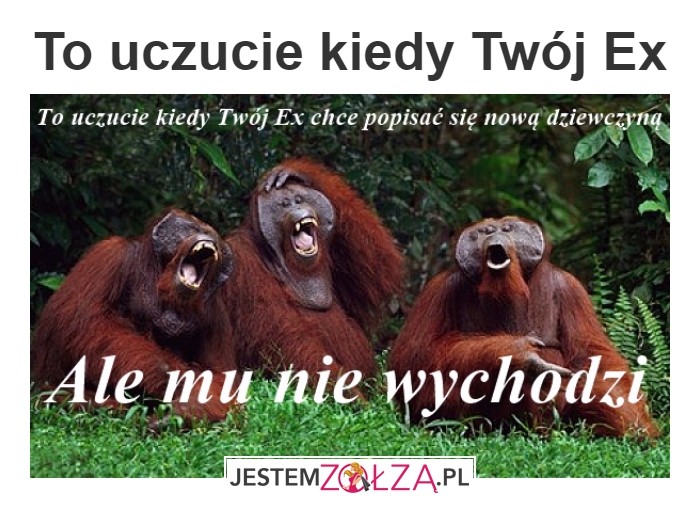 To uczucie kiedy Twój Ex